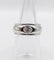 Bague 51 Boucheron Axelle - Bague bombée en or blanc 18k et diamant 0,40 ct 58 Facettes A06571