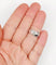 Bague 51 Boucheron Axelle - Bague bombée en or blanc 18k et diamant 0,40 ct 58 Facettes A06571