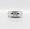 Bague 51 Boucheron Axelle - Bague bombée en or blanc 18k et diamant 0,40 ct 58 Facettes A06571
