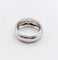 Bague 51 Boucheron Axelle - Bague bombée en or blanc 18k et diamant 0,40 ct 58 Facettes A06571