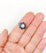 Bague 52 Bague marguerite Art déco en platine avec diamant 0,65 ct et saphirs 58 Facettes A06577