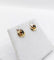 Boucles d'oreilles Puces d’oreilles Art nouveau vintage en or 18k et saphirs 58 Facettes A06585