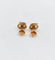Boucles d'oreilles Puces d’oreilles Art nouveau vintage en or 18k et saphirs 58 Facettes A06585