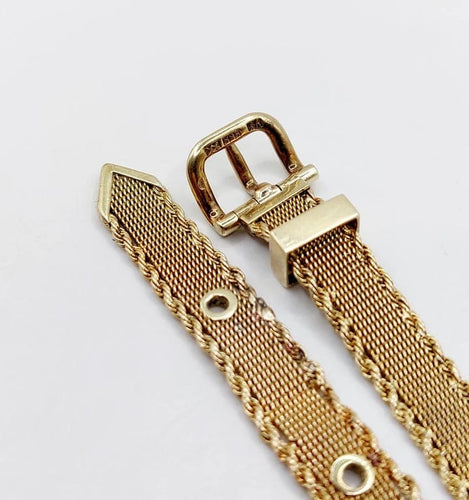 Bracelet Bracelet ceinture en or 14k (circa 1950) 58 Facettes A06591
