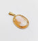 Pendentif Pendentif Art déco vintage en or 18k avec camée coquille 58 Facettes A06601