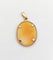 Pendentif Pendentif Art déco vintage en or 18k avec camée coquille 58 Facettes A06601