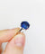 Bague 53.5 Art déco - Bague solitaire en platine et saphir synthétique 4,50 ct 58 Facettes A04624