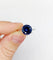 Bague 53.5 Art déco - Bague solitaire en platine et saphir synthétique 4,50 ct 58 Facettes A04624