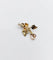 Pendentif Pendentif victorien fleur en or rose et jaune 18k et perles 58 Facettes A02325