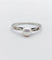 Bague 54.5 Bague Art déco en or blanc 18k avec perle et diamants taille rose 58 Facettes A00847