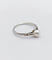 Bague 54.5 Bague Art déco en or blanc 18k avec perle et diamants taille rose 58 Facettes A00847