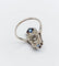 Bague 55 Bague marquise Art déco en or blanc 14k, diamants et saphirs 58 Facettes A06615