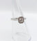 Bague 51 Bague solitaire vintage en or blanc 18k avec diamants 58 Facettes A06627