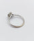 Bague 51 Bague solitaire vintage en or blanc 18k avec diamants 58 Facettes A06627