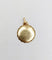 Pendentif Augis - Pendentif médaille d’amour 19 mm en or rose 18K et rubis 58 Facettes A06664