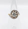 Bague 48 Bague tourbillon ancienne en or 18k et platine, diamants 58 Facettes A06630