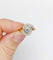 Bague 49 Bague tourbillon antique en or 18k, platine et diamants (vers 1900) 58 Facettes A06656