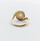 Bague 49 Bague tourbillon antique en or 18k, platine et diamants (vers 1900) 58 Facettes A06656