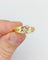 Bague 58.5 Bague victorienne à étoiles en or 18k (circa 1880) 58 Facettes A06661