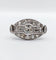 Bague 54.5 Bague Art déco marquise inversée en or 18K et diamants taille ancienne 58 Facettes A06662
