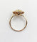 Bague 58 Bague marguerite vintage en or 18k avec spinelle bleu et diamants 58 Facettes A03969