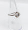 Bague 53 Bague solitaire Art déco en platine et diamant 1,11 ct 58 Facettes A06554