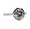 Bague 53 Bague solitaire Art déco en platine et diamant 1,11 ct 58 Facettes A06554