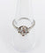 Bague 53 Bague solitaire Art déco en platine et diamant 1,11 ct 58 Facettes A06554
