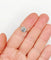 Bague 53 Bague solitaire Art déco en platine et diamant 1,11 ct 58 Facettes A06554