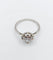 Bague 53 Bague solitaire Art déco en platine et diamant 1,11 ct 58 Facettes A06554