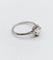 Bague 53 Bague solitaire Art déco en platine et diamant 1,11 ct 58 Facettes A06554
