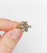 Bague 53 Bague marquise ancienne en or blanc 18k et diamants taille rose 58 Facettes A06560