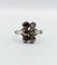 Bague 53 Bague marquise ancienne en or blanc 18k et diamants taille rose 58 Facettes A06560