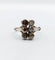 Bague 53 Bague marquise ancienne en or blanc 18k et diamants taille rose 58 Facettes A06560