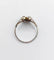 Bague 53 Bague marquise ancienne en or blanc 18k et diamants taille rose 58 Facettes A06560