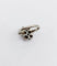 Bague 53 Bague marquise ancienne en or blanc 18k et diamants taille rose 58 Facettes A06560