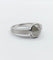 Bague 52 Pagliani - Bague en or gris 18k avec diamant gris 3,50 ct 58 Facettes A01232