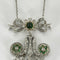 Collier Collier Guirlandes Belle Époque en platine et or jaune, émeraudes et diamants 58 Facettes CAN1616X3