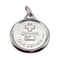 Pendentif Augis - Pendentif médaille d’amour en or blanc 18K 18 mm 58 Facettes G3822X0000