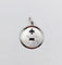 Pendentif Augis - Pendentif médaille d’amour en or blanc 18K 18 mm 58 Facettes G3822X0000