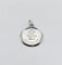 Pendentif Augis - Pendentif médaille d’amour en or blanc 18K 18 mm 58 Facettes G3822X0000