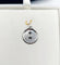 Pendentif Augis - Pendentif médaille d’amour en or blanc 18K 18 mm 58 Facettes G3822X0000