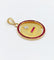 Pendentif Augis - Pendentif médaille d’amour en or jaune 18k, diamants et rubis 58 Facettes A04060