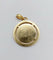 Pendentif Augis - Pendentif médaille d’amour en or jaune 18k, diamants et rubis 58 Facettes A04060