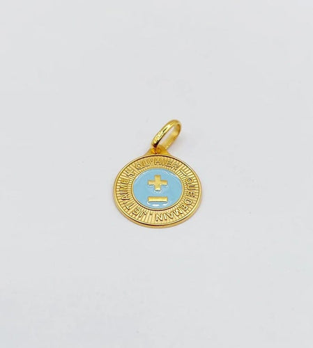 Pendentif Augis Médaille d’Amour - Pendentif en or jaune 18k « Plus qu’hier » 58 Facettes J10798X000