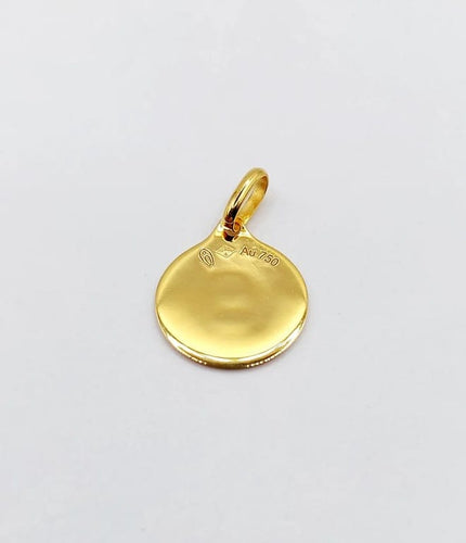 Pendentif Augis Médaille d’Amour - Pendentif en or jaune 18k « Plus qu’hier » 58 Facettes J10798X000