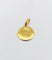 Pendentif Augis Médaille d’Amour - Pendentif en or jaune 18k « Plus qu’hier » 58 Facettes J10798X000