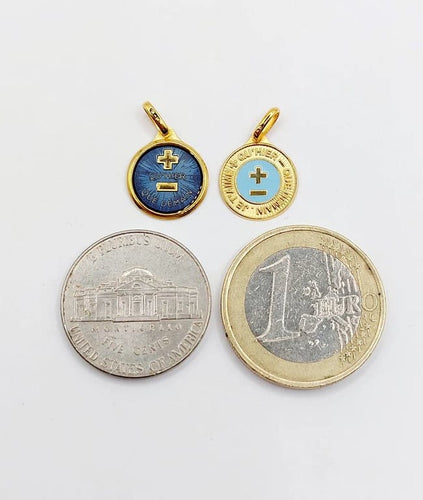Pendentif Augis Médaille d’Amour - Pendentif en or jaune 18k « Plus qu’hier » 58 Facettes J10798X000