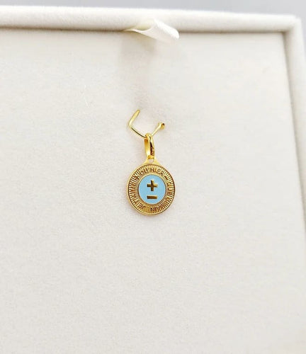 Pendentif Augis Médaille d’Amour - Pendentif en or jaune 18k « Plus qu’hier » 58 Facettes J10798X000
