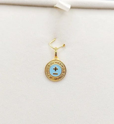 Pendentif Augis Médaille d’Amour - Pendentif en or jaune 18k « Plus qu’hier » 58 Facettes J10798X000